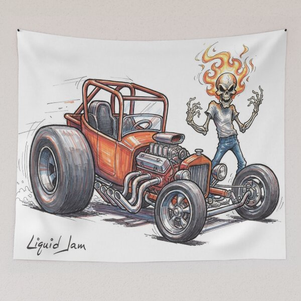 Item preview, Hot…Rod… designed and sold by LiquidJam.
