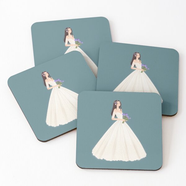 Item preview, Elegant Bride with Lavender Bouquet designed and sold by Sk1628.