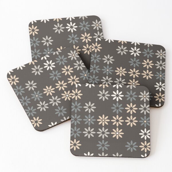 Item preview, Daisy Pattern in Cozy Colors designed and sold by Kelly Dietrich Mandalas & Colorful Patterns.