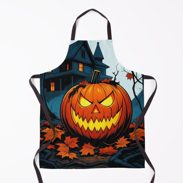 Item preview, Spooky Halloween Jack o Lantern Art designed and sold by BlueBerry45.