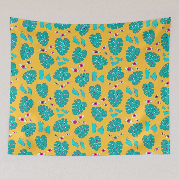 Item preview, Monstera Eyes Pattern *Yellow Version designed and sold by ShayMaven.