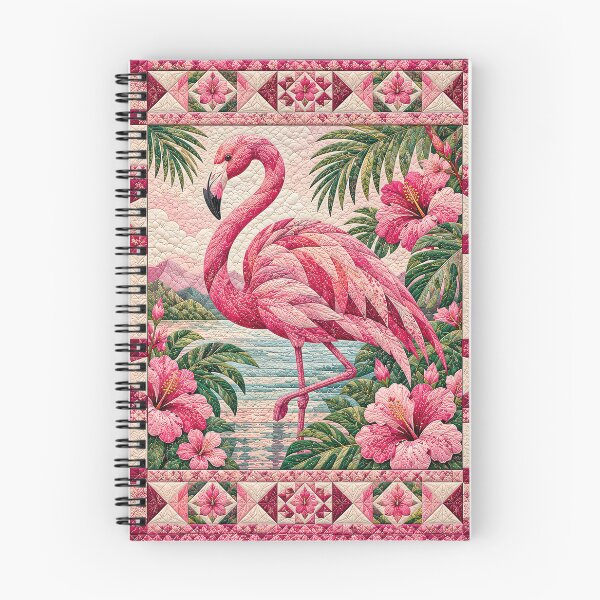 Item preview, Flamingo Quilt designed and sold by Elisabeth Lucas.