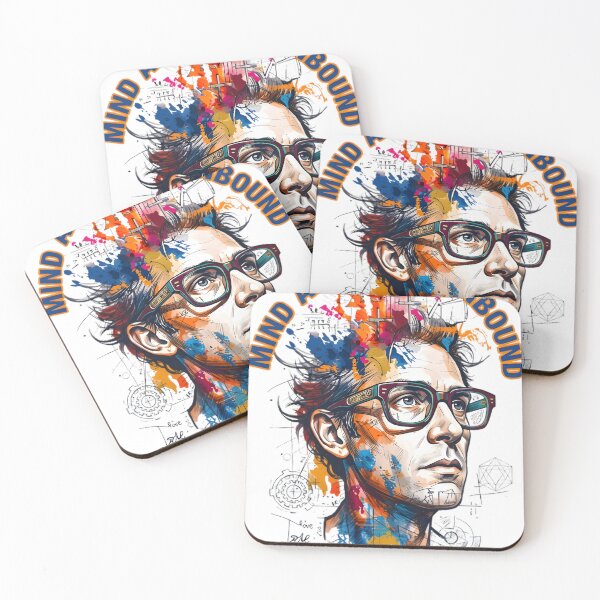 Item preview, Mind Architect Unbound Colorful Brain Art designed and sold by Adom-Fashon.