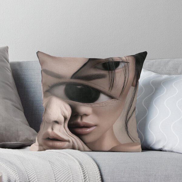 Item preview, Warped Faces Surreal Double Portrait designed and sold by Mr Ai Shop.