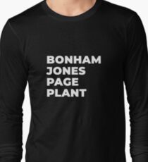 The Lineup 2 (Black) Long Sleeve T-Shirt