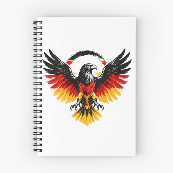 Item preview, Germany Eagle Coat of Arms - Black-Red-Gold Patriotism designed and sold by Print-Zoo.