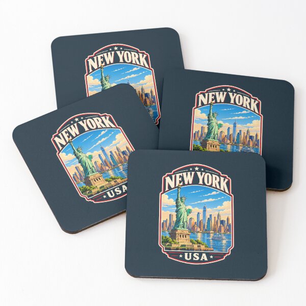Item preview, New York Statue of Liberty USA Vintage Travel designed and sold by Travel Souvenirs 30.