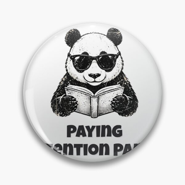 Item preview, Paying Attention Panda Funny Panda Teacher Design designed and sold by Wild Shades.