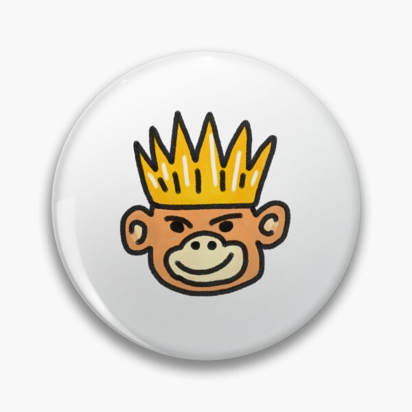 Item preview, Funny Monkey King with Golden Crown designed and sold by Micctolarte.