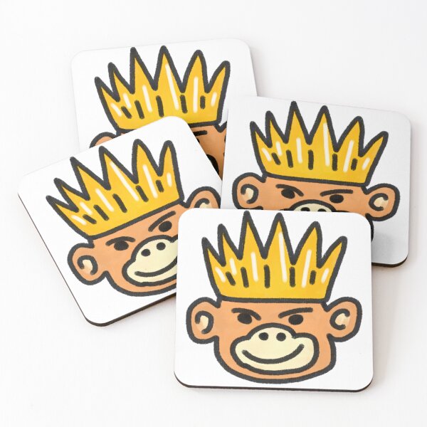 Item preview, Funny Monkey King with Golden Crown designed and sold by Micctolarte.