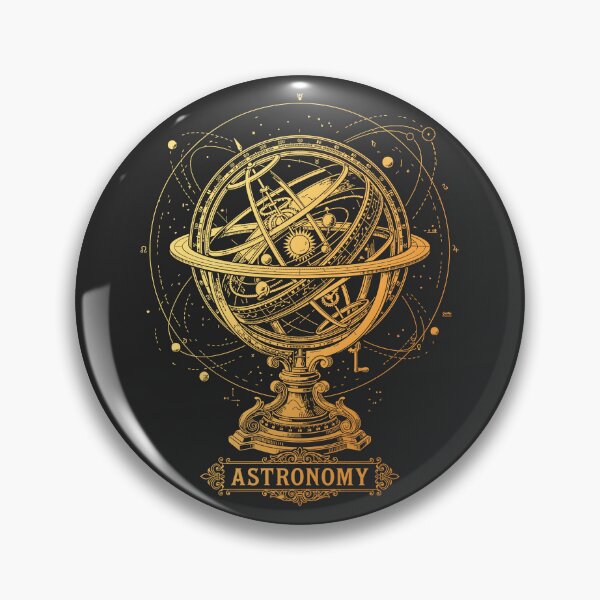 Item preview, Armillary Sphere Astronomy Vintage Science Blueprint Celestial Graphic    designed and sold by KiwiRider.