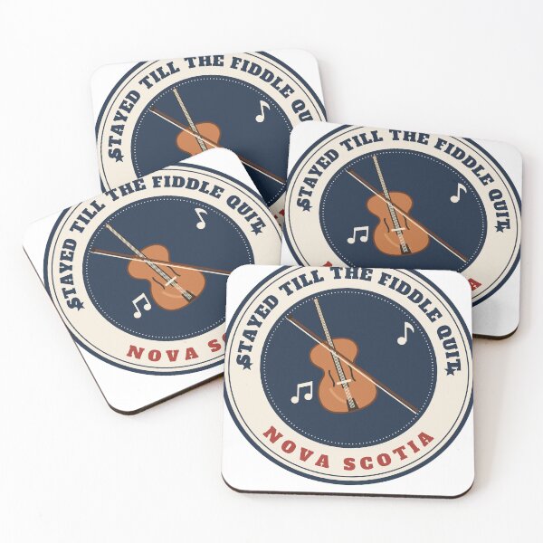 Item preview, Stayed Till the Fiddle Quit Nova Scotia Fiddle designed and sold by FogFiddleGoods.