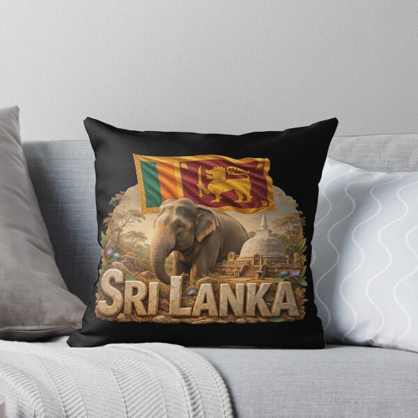 Item preview, Sri Lanka Heritage – Elephant & Temple designed and sold by FlagX.