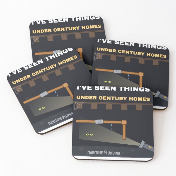 Item preview, I've Seen Things Under Century Homes Plumber designed and sold by FogFiddleGoods.