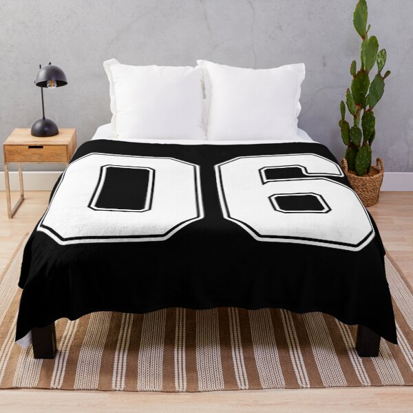 Item preview, 06 | Jersey Number 06 | Shirt Number 06 (White) designed and sold by STUDIO-72.