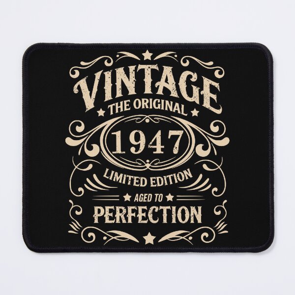Item preview, Vintage born in 1947 aged to perfection elegant 80th birthday party designed and sold by Alexaltay.