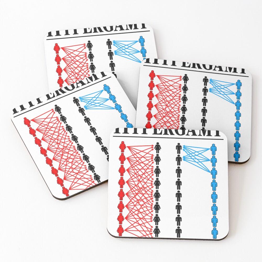 Item preview, Coasters (Set of 4) designed and sold by ROUX-ART.