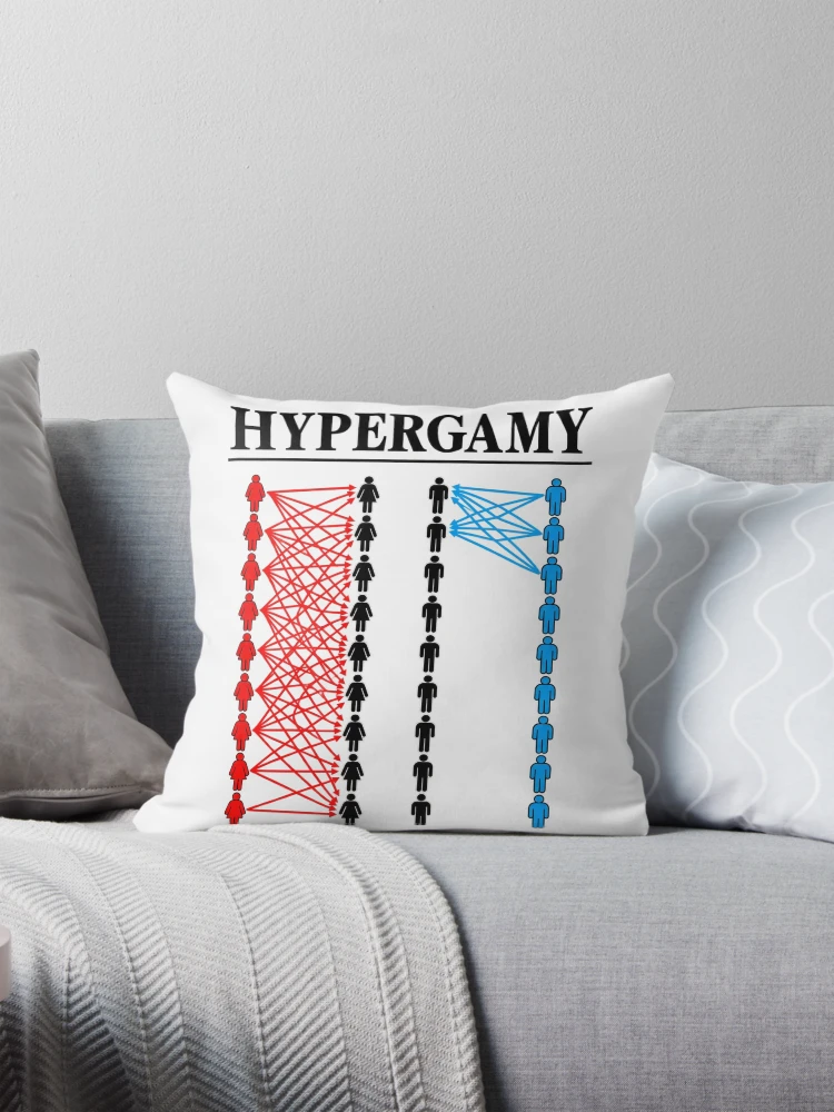 Thumbnail 1 of 4, Pillow, Color Coded Human Network designed and sold by ROUX-ART.