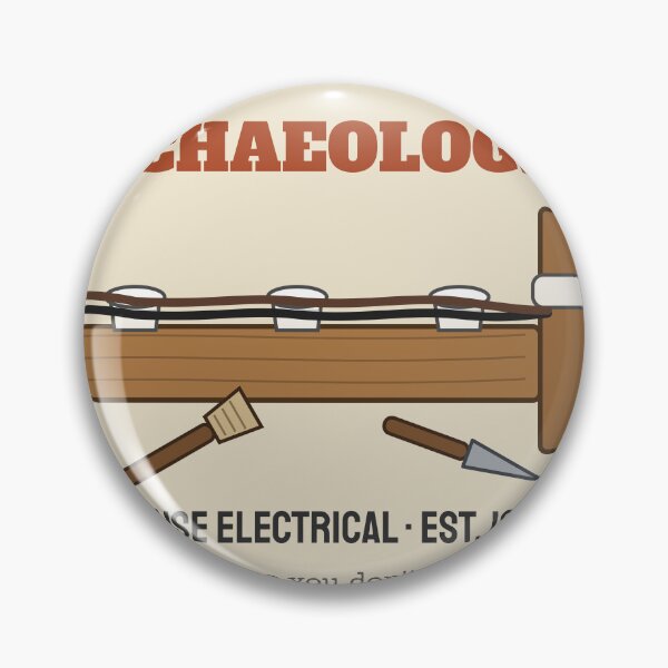 Item preview, Knob and Tube Archaeologist Electrician designed and sold by FogFiddleGoods.