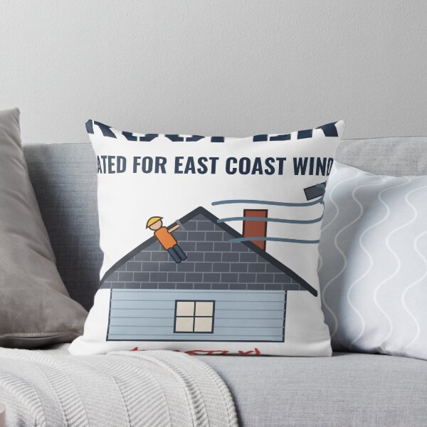 Item preview, Roofer Rated for East Coast Wind Mostly designed and sold by FogFiddleGoods.