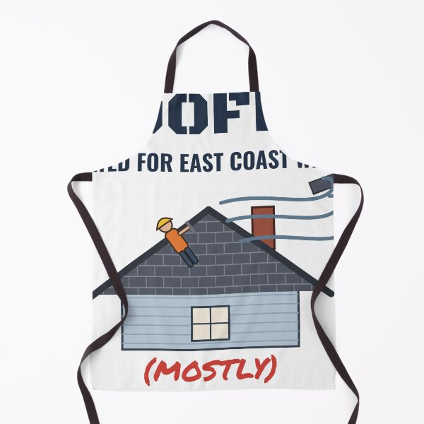 Item preview, Roofer Rated for East Coast Wind Mostly designed and sold by FogFiddleGoods.