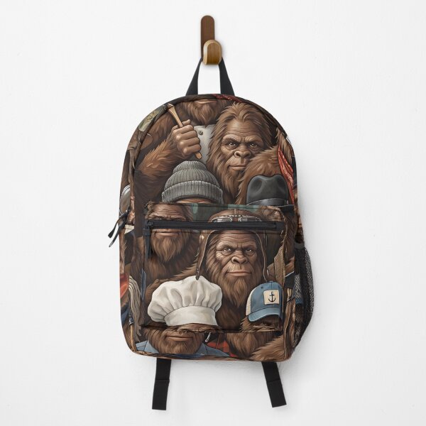 Item preview, Bigfoot Hats And Professions Crowd Funny Sasquatch Occupations designed and sold by FrozenFits.
