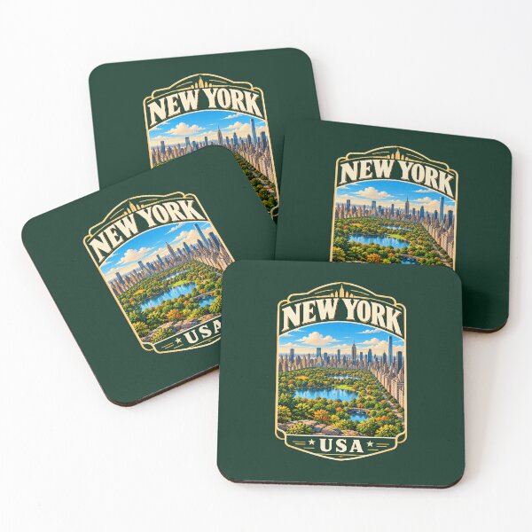 Item preview, Central Park New York USA Vintage Travel Badge designed and sold by Travel Souvenirs 30.