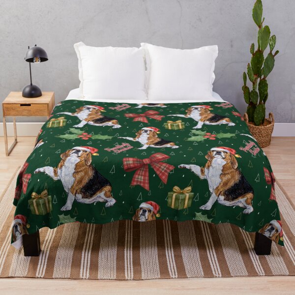 Item preview, Pawsitively Christmas Festive Beagle Dog designed and sold by Britishdelights.