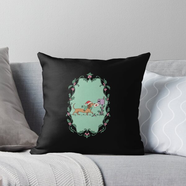 Item preview, Christmas Dachshund Letter Delivery designed and sold by AMICO77.