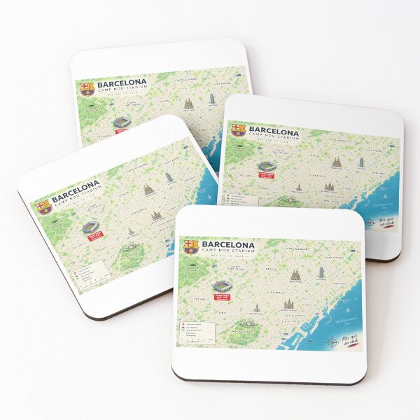 Item preview, Barcelona City Map – Camp Nou designed and sold by MDC-99.