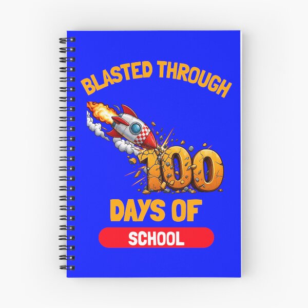 Item preview, Blasted Through 100 Days of School designed and sold by Giddy Bear Gifts.