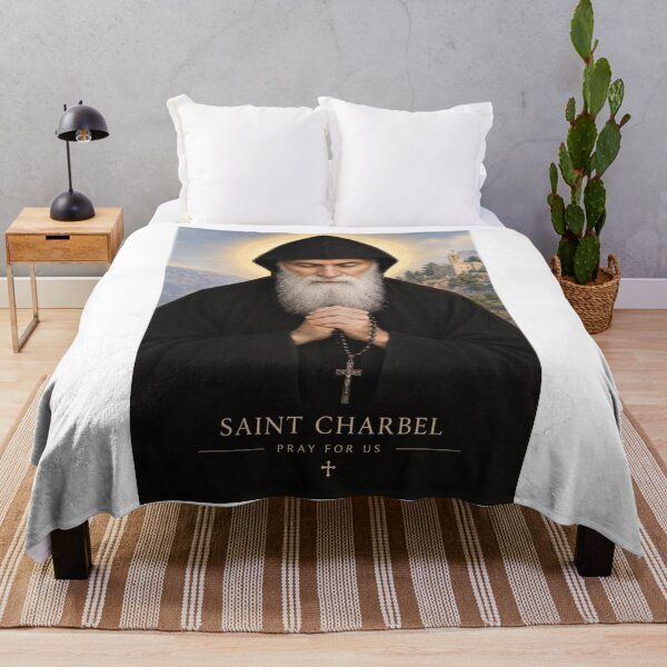Item preview, Saint Charbel pray for. designed and sold by Valgasnews011.