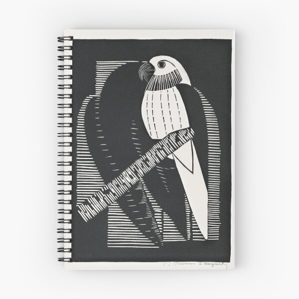 Item preview, Parakeets (Parkieten) (1927) by Samuel Jessurun de Mesquita. designed and sold by AngyDesigns49.