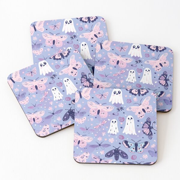 Item preview, Whimsical Moths & Ghosts designed and sold by WyldLuna.