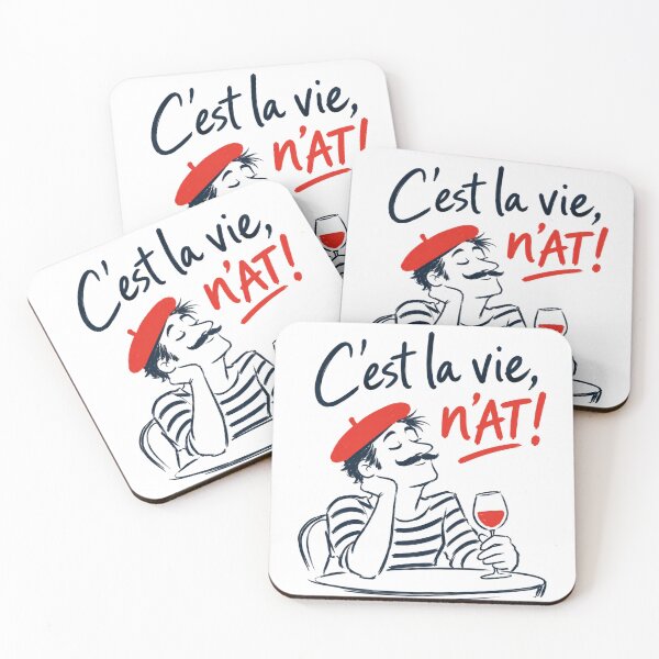 Item preview, C'est la Vie N'at (Yinzer French Humor Design) designed and sold by the-lamplighter.