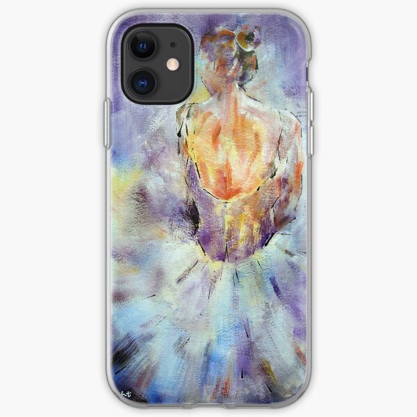 Ballerina - A Little Rest - Ballet & Dance Art Gallery iPhone Soft Case