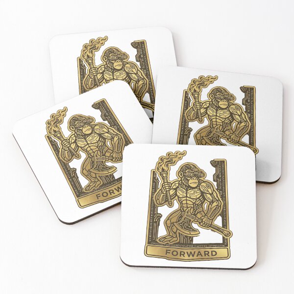 Item preview, Cyber Gorilla Morale Badge - FORWARD Edition designed and sold by SKM.