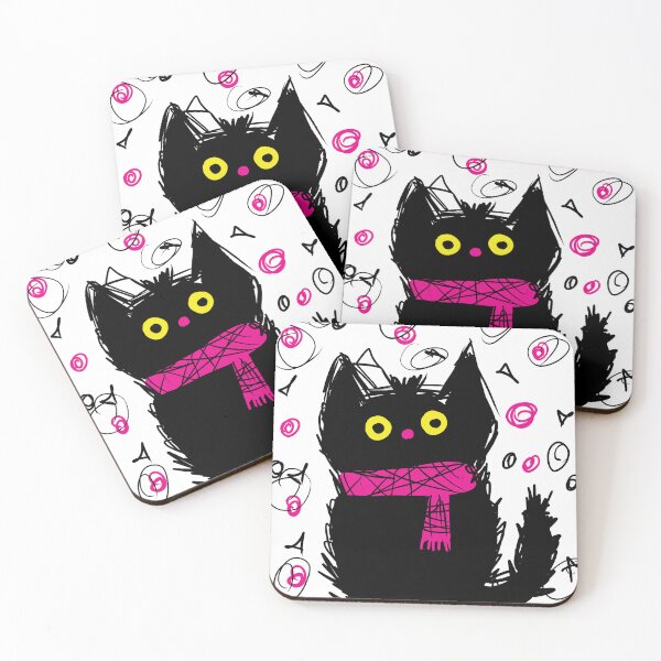 Item preview, cat black  designed and sold by Kasia1987t.