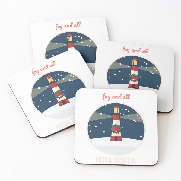 Item preview, Home for Christmas Fog and All Nova Scotia designed and sold by FogFiddleGoods.