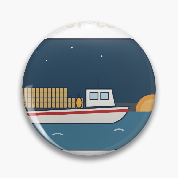 Item preview, Dumping Day Traps Out Coffee Up Lobster Boat designed and sold by FogFiddleGoods.