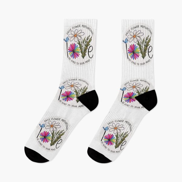 Item preview, Be Kind To Your Mind Vintage Daisy Flower Motivational designed and sold by gear-posters.