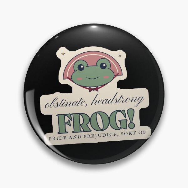 Item preview, Obstinate Headstrong Frog Cute Bonnet Frog designed and sold by PeacockThrone25.