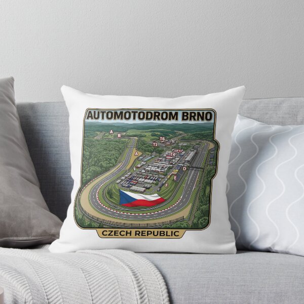 Item preview, Brno Circuit Legendary Motorsport Track designed and sold by enzoade.