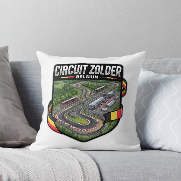 Item preview, Circuit Zolder Belgian Motorsport Track designed and sold by enzoade.