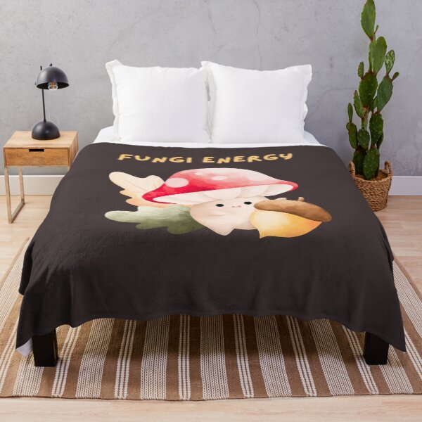Item preview, Fungi Energy - Funny Mushroom Pun designed and sold by ZenReiArt.