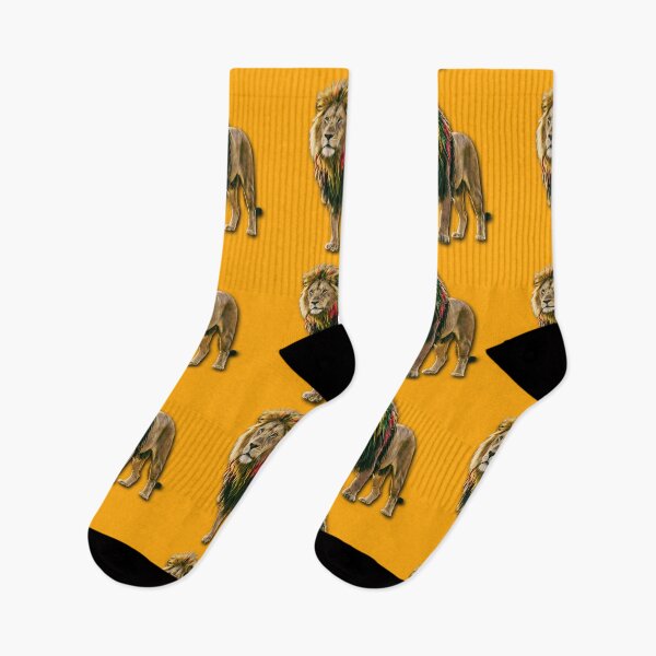 Item preview, Rasta Lion Reggae Colors Wildlife Art Lion, JAH LOVE designed and sold by YOFANTZ!.