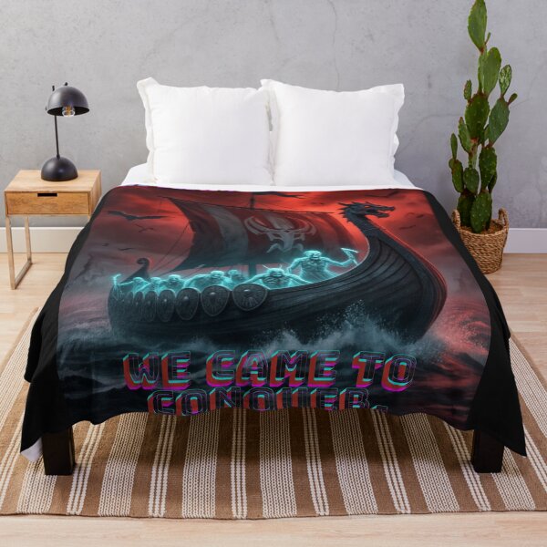 Item preview, Ghost Viking Ship Conquer Halloween designed and sold by KempNordStudio.