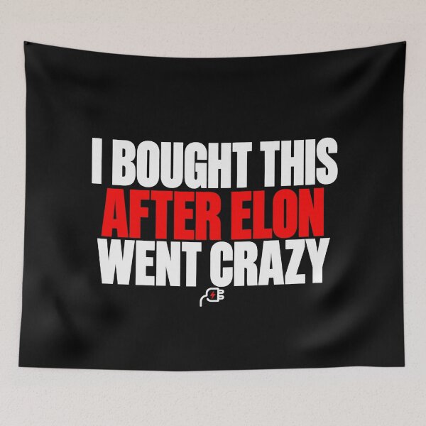 Item preview, Elon Musk Satire: Electric Cars, Roadster and Robot Humor designed and sold by TEEJAMBOREE.