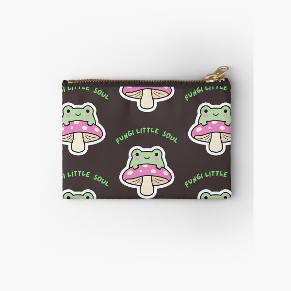Item preview, Fungi Little Soul - Funny Frog and Mushroom Pun designed and sold by ZenReiArt.