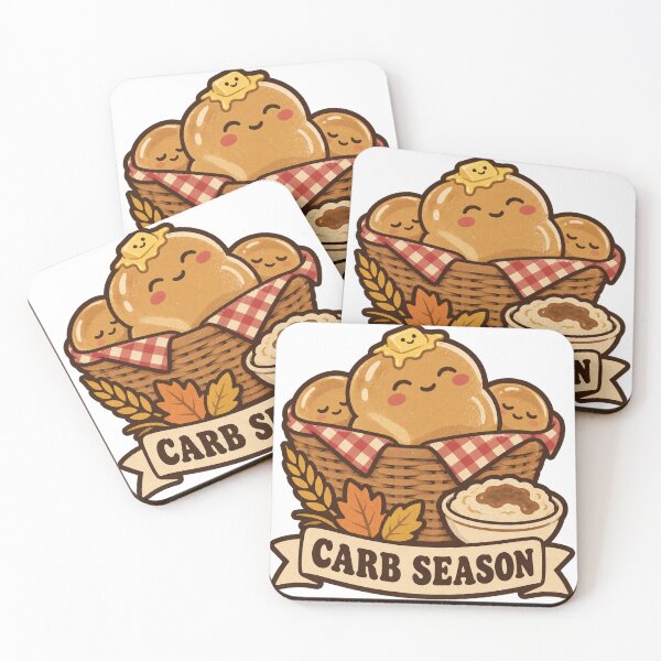 Item preview,  Funny Thanksgiving Carb Season – Cute Dinner Rolls Bread Lover Gift designed and sold by OMARFIRAS.